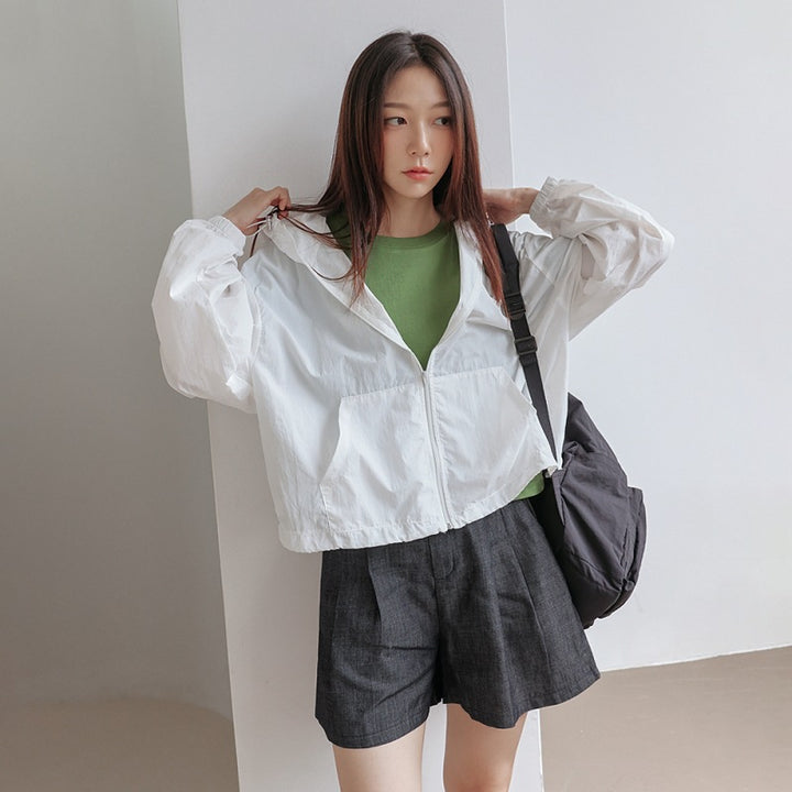 Veste courte légère et coupe-vent pour femmes Chic & Stil