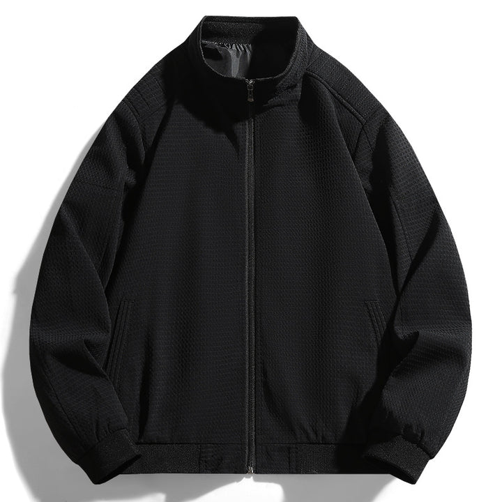 Versatile leisure jacket for men with textured surface Amarae