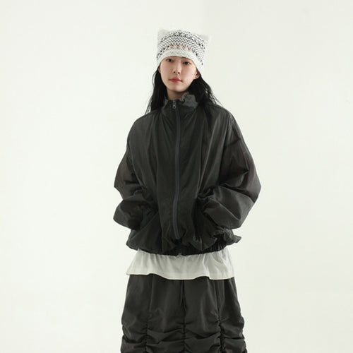 Women's sporty transitional jacket with a casual fit Chic & Stil