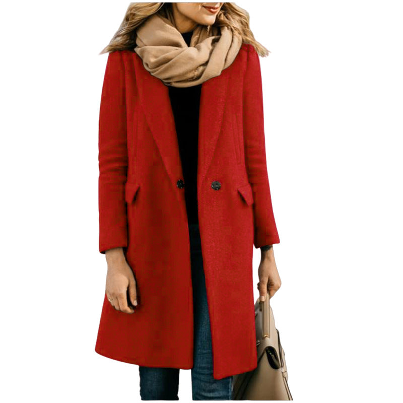 Women elegant cut coat Amarae