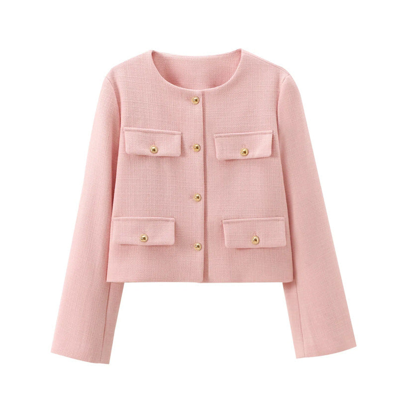 Veste mode femme avec poches appliquées Amarae