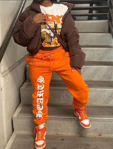 Comfortable women's joggers with side inscription Amarae