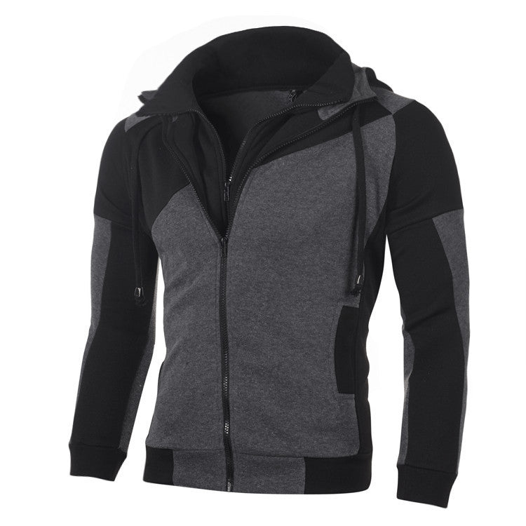 Women's sporty hooded jacket with high collar and practical zip pockets Lune London