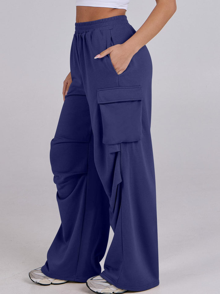 Ladies Comfortable and Casual Cargo Pants Lune London