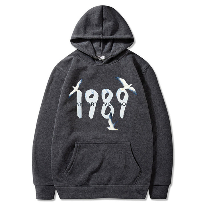 Women's hooded sweatshirt with creative bird design and high-quality cotton Lune London