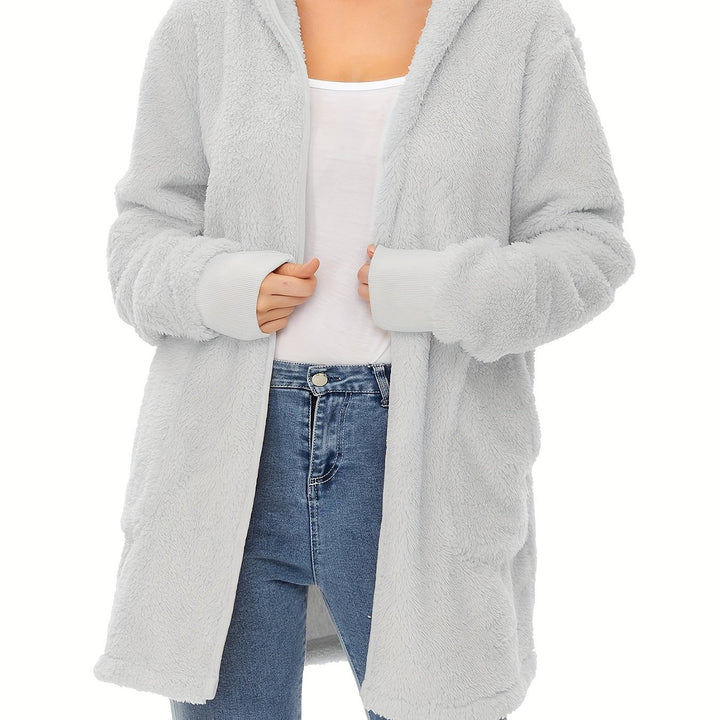 Ladies soft fleece coats Lune London