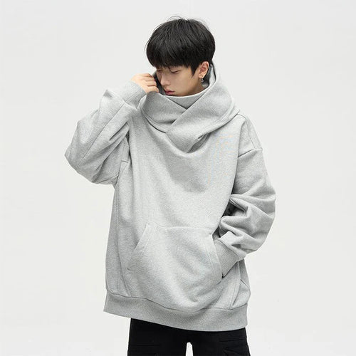 Women Oversized Casual Hoodie with High Collar Amarae