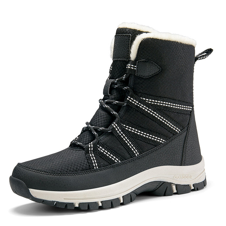 Insulated winter boots for women with non-slip sole and breathable upper material Lune London