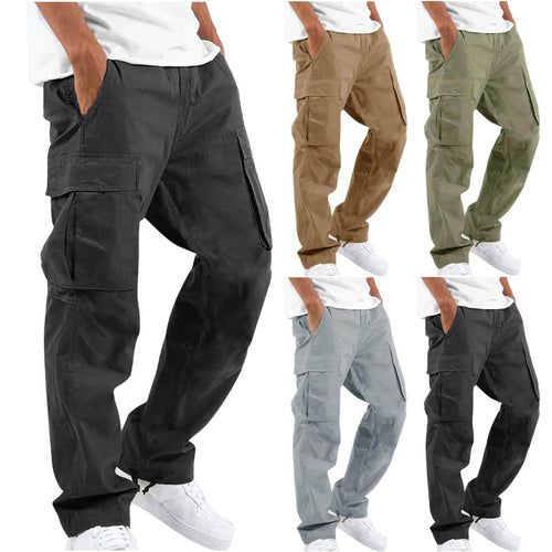 Men's cargo pants with multifunctional pockets and relaxed fit Amarae