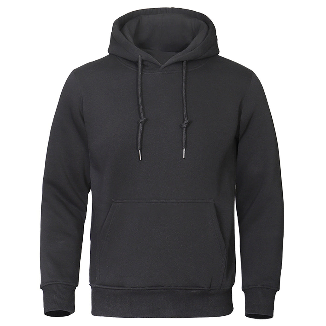 Men's hooded sweatshirt with soft inner lining and stylish details Amarae