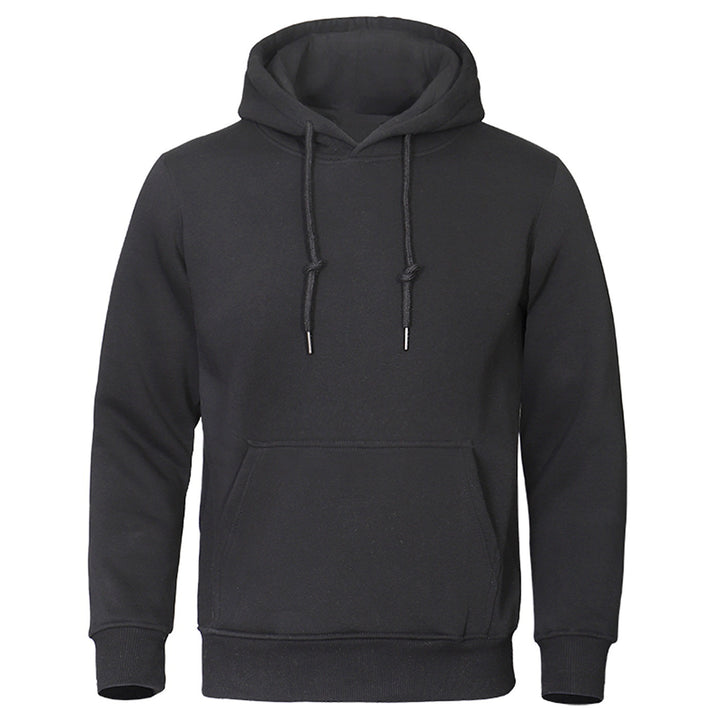 Men's hooded sweatshirt with soft inner lining and stylish details Amarae
