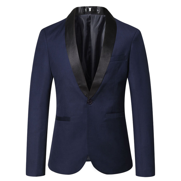 Men's Elegant Tuxedo Blazer with Satin Shawl Lapel Lune London