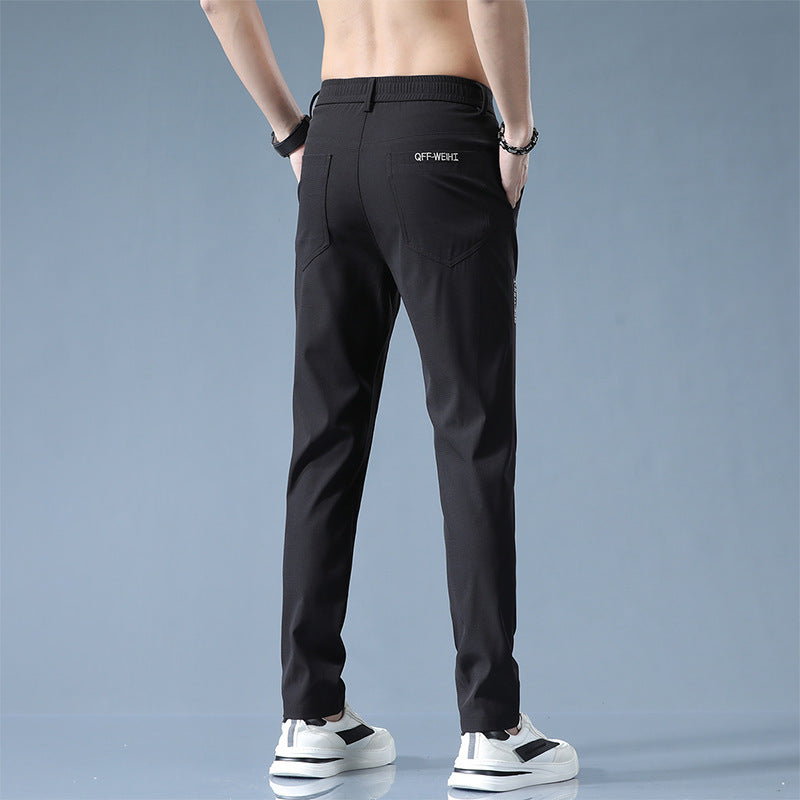 Casual pants for men with elastic waist and practical pockets Lune London