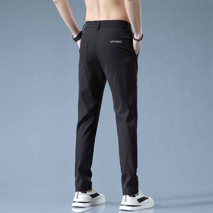 Casual pants for men with elastic waist and practical pockets Lune London