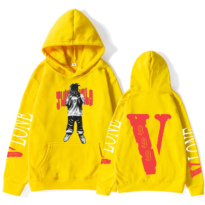 Women's hooded sweatshirt with artistic print and comfortable fit Lune London