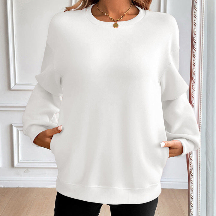 Women's Casual Sweatshirt with Soft Materials and Relaxed Fit Lune London