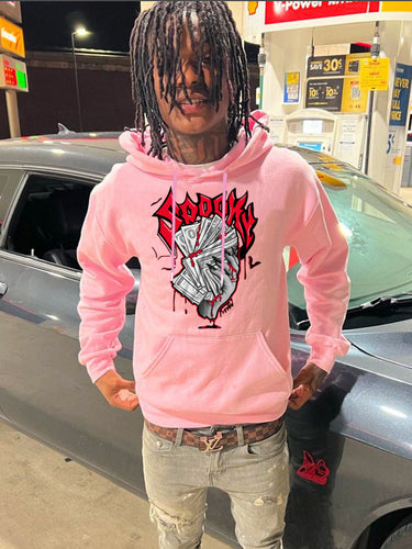 Men's Hoodie with eye-catching graphic print and comfortable kangaroo pockets Amarae
