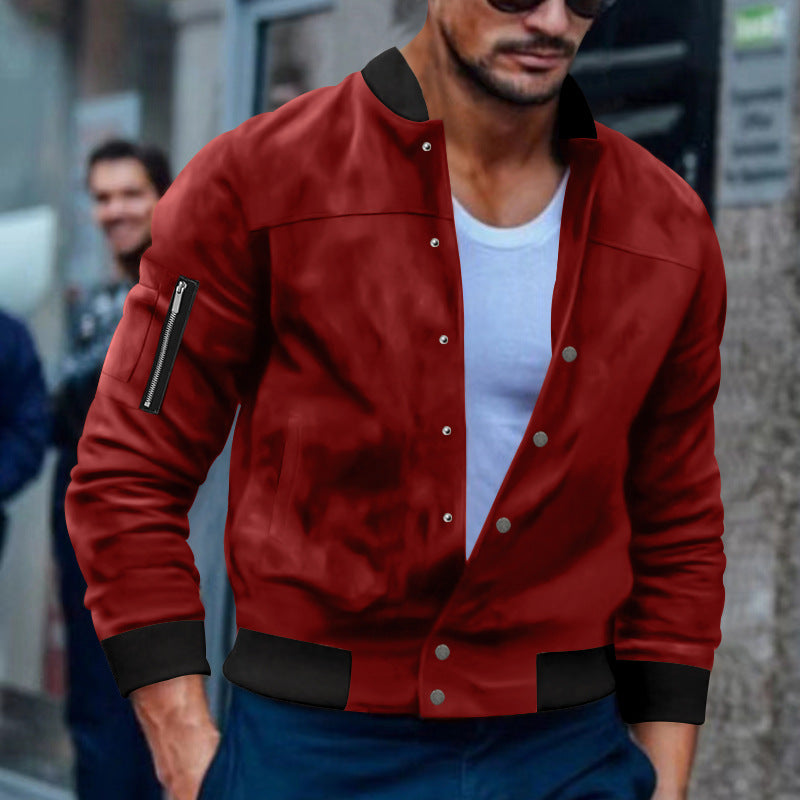 Men's bomber jacket with practical zip pockets Lune London