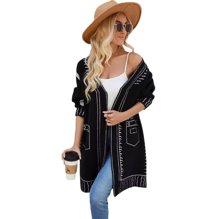 Designer-Inspired Knit Coat for Women Lune London