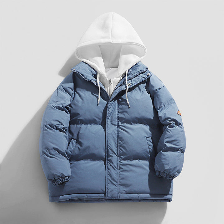 Ladies winter down jacket with integrated hood Amarae