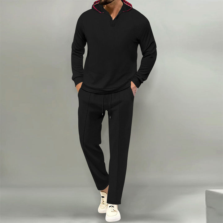 Men's comfortable waffle texture leisure suit Amarae