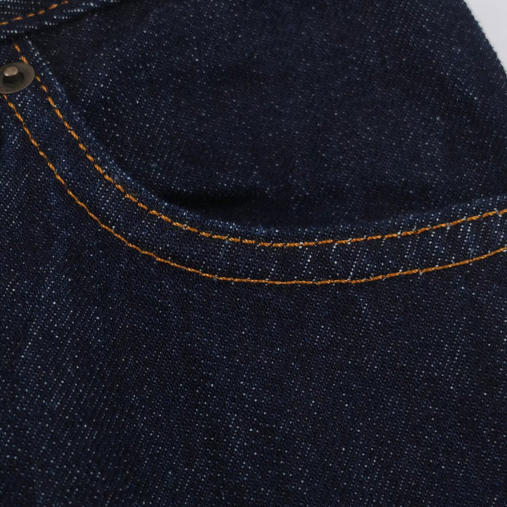 Women Highwaist Relaxed Tapered Jeans with Conical Leg Amarae