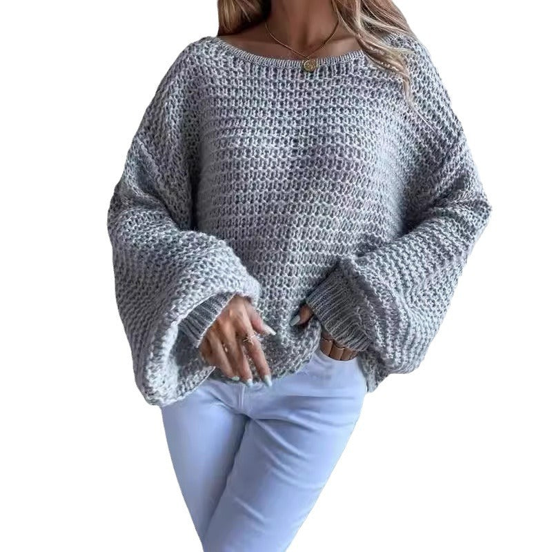 Oversized knitted sweater for ladies Lune London