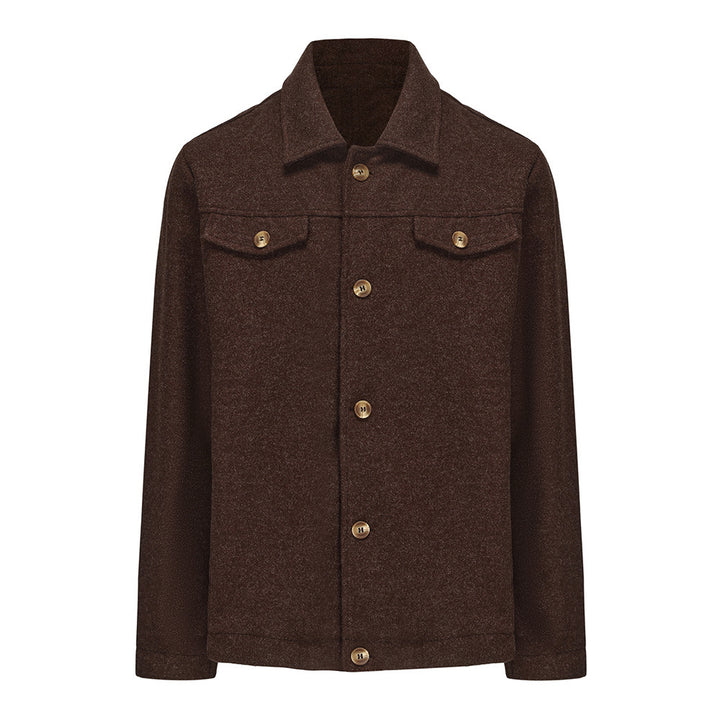 Chic and Stylish Men's Trend Boucle Jacket