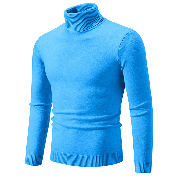 Chic turtleneck pullover for men in high-quality cotton Lune London