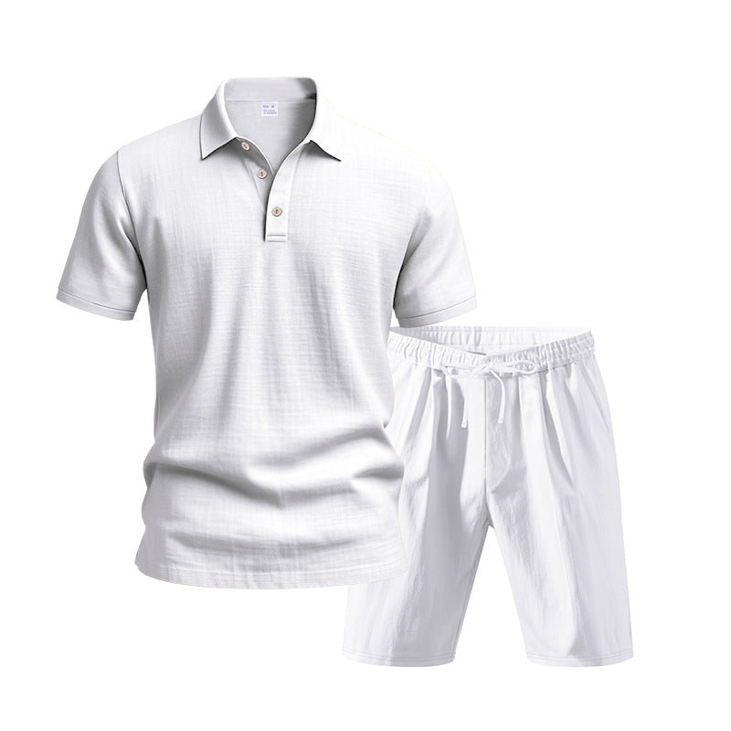 Tenue de loisirs pour hommes avec polo et shorts Lune London