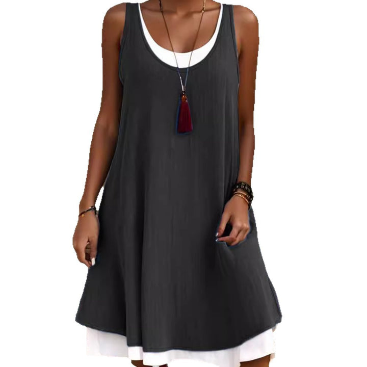 Lightweight ruffled sundress for women Lune London