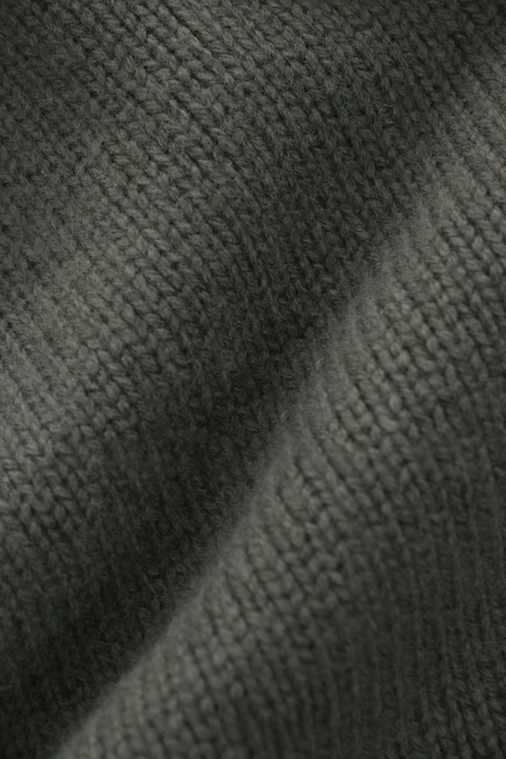 Pull en tricot à manches longues pour femmes avec col montant Chic & Stil