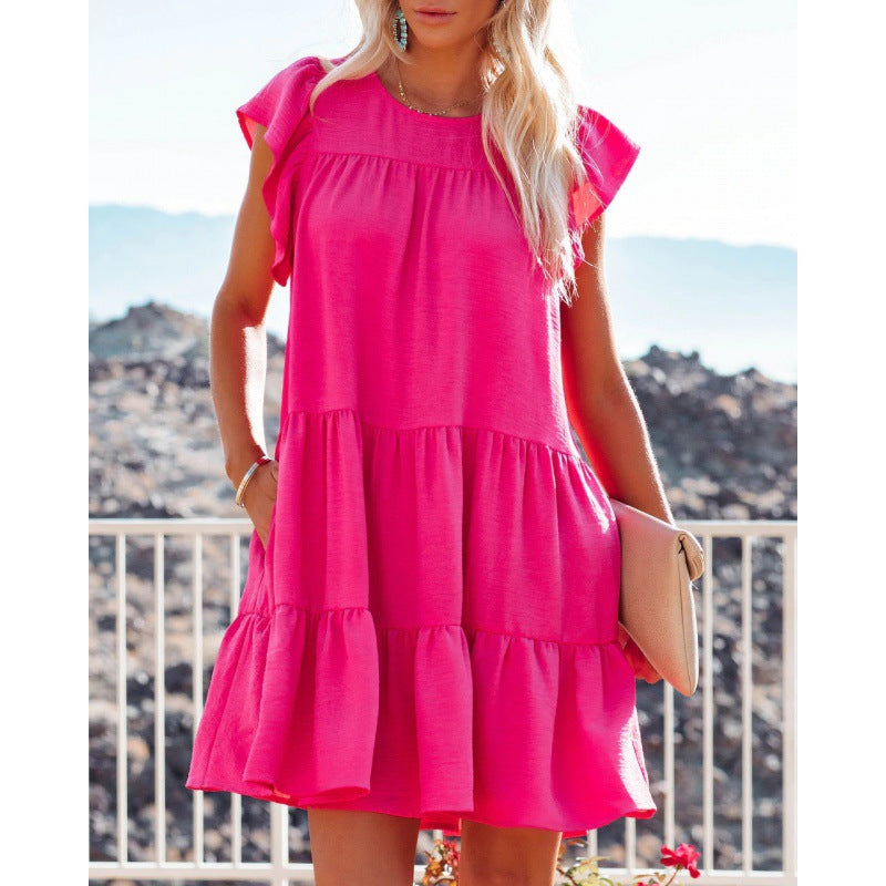 Ruffled dress for women Summer Lune London