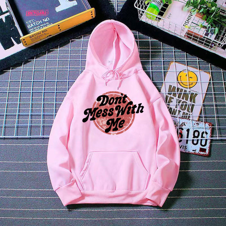 Women's hoodie with casual statement design Chic & Stil