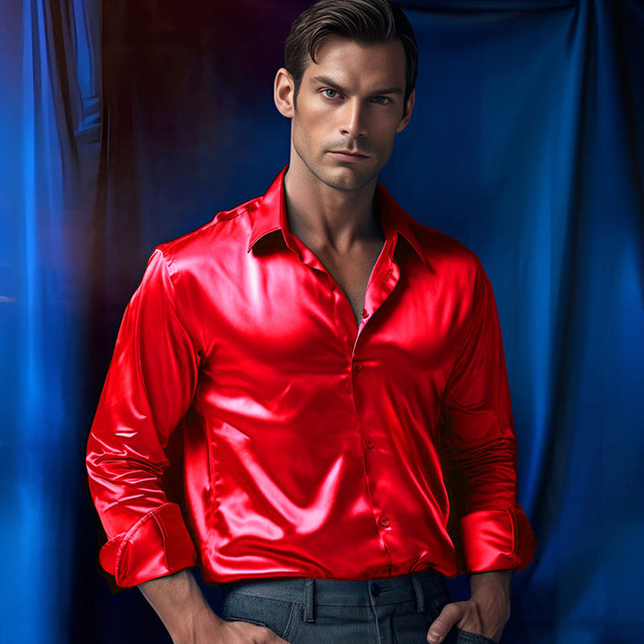 Men's Elegant and Shiny Shirt Amarae