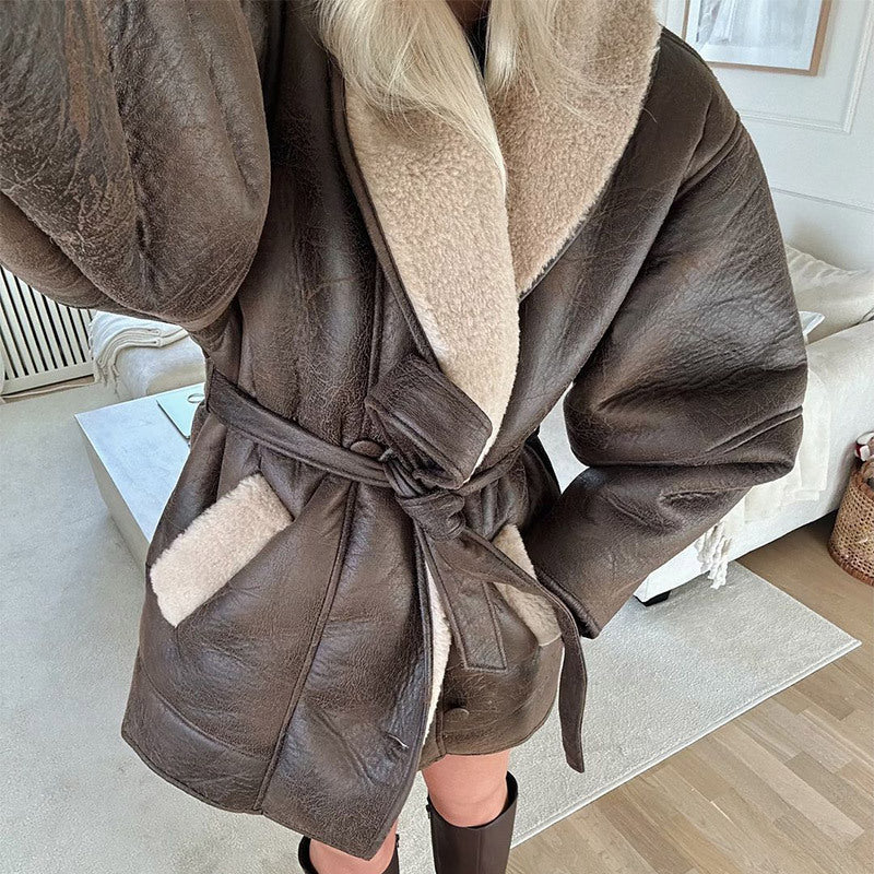 Women's casual jacket with soft lining and practical pockets Amarae