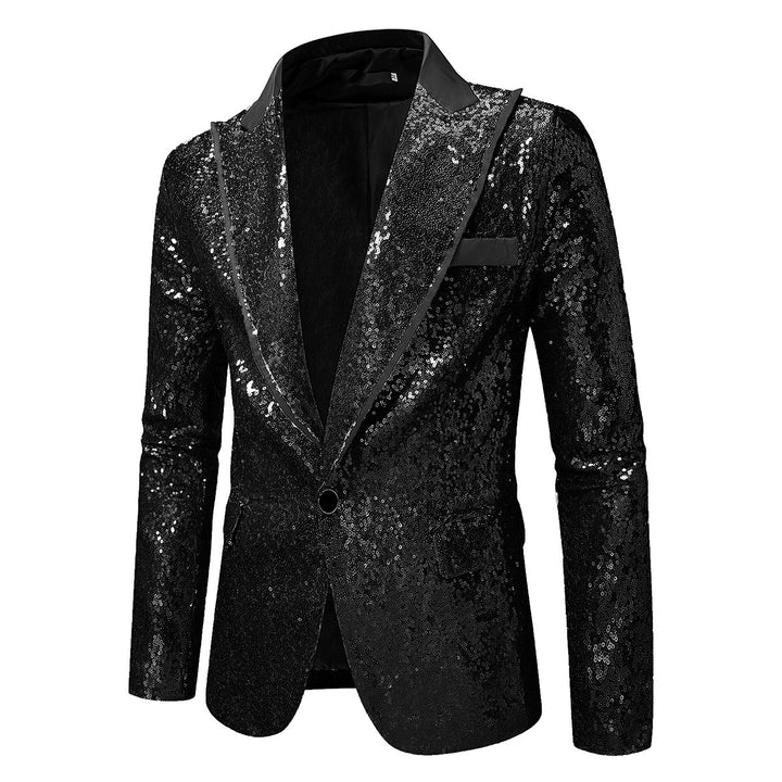 Shiny tuxedo jacket for men in high-quality satin Lune London