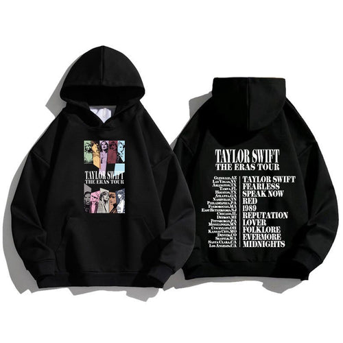 Women's hoodie with artistic motif and inspiring listing Chic & Stil