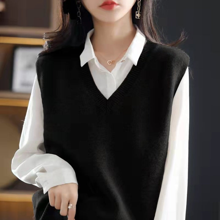 Ladies pullover cardigan Lune London