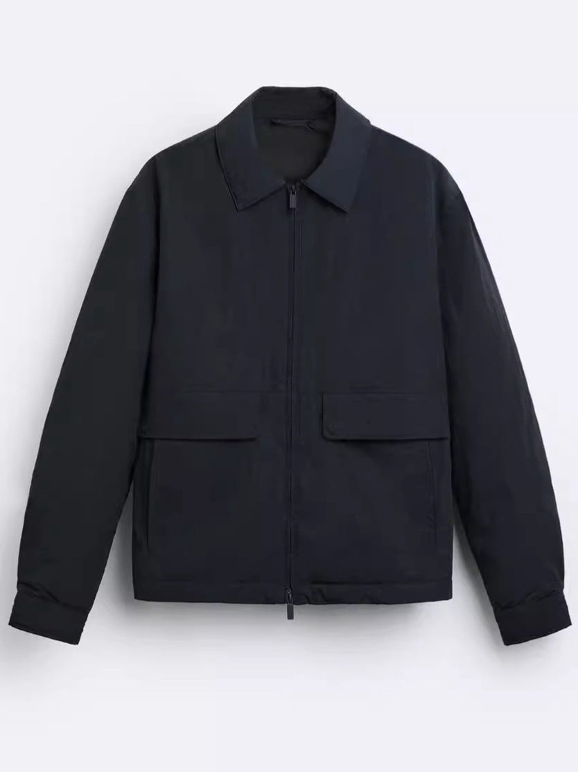 Casual jacket for men with practical pockets and modern cut Lune London