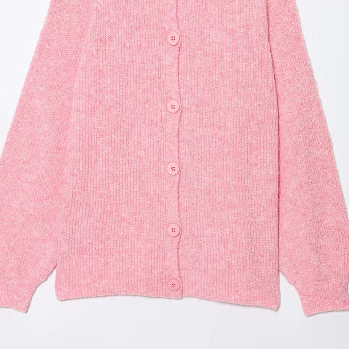Ladies cardigan and cozy knit with button details Lune London