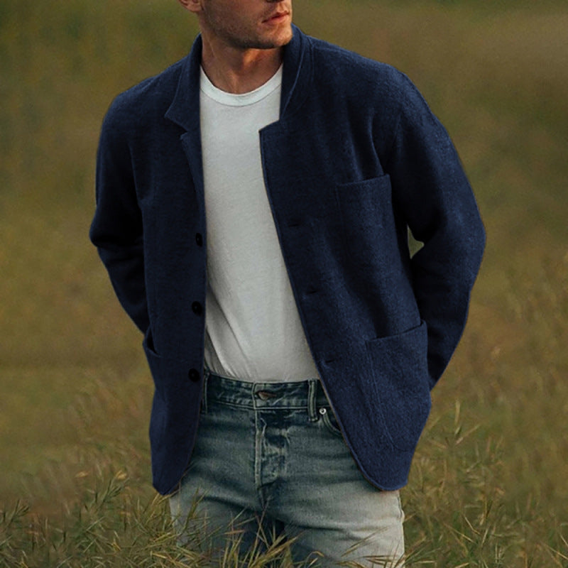 Men's Comfortable and Stylish Cardigan with Practical Pockets Lune London