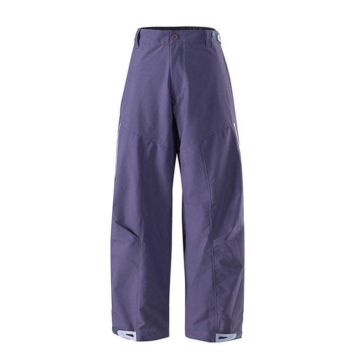Women's wide technical trekking pants with reinforced knees, zippered pockets, and adjustable hem Amarae