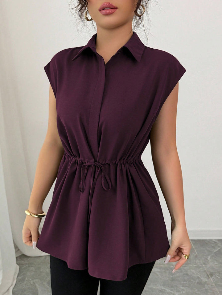 Women casual blouse with tailored cut Lune London