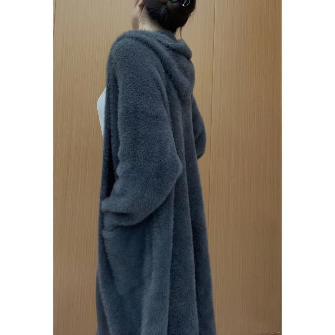 Gilet Fluffy Femme avec Poches Pratiques et Coupe Décontractée Chic & Stil