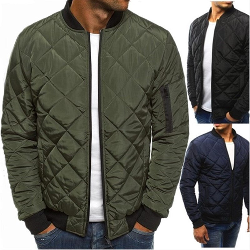 Veste matelassée pour hommes avec poches pratiques et bretelles élastiques Lune London