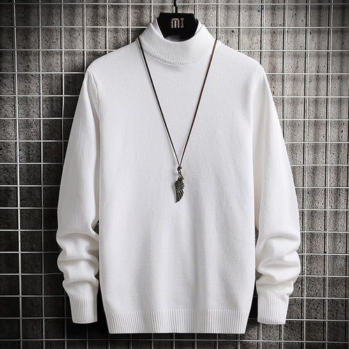 Men's turtleneck sweater in soft knitted quality Amarae