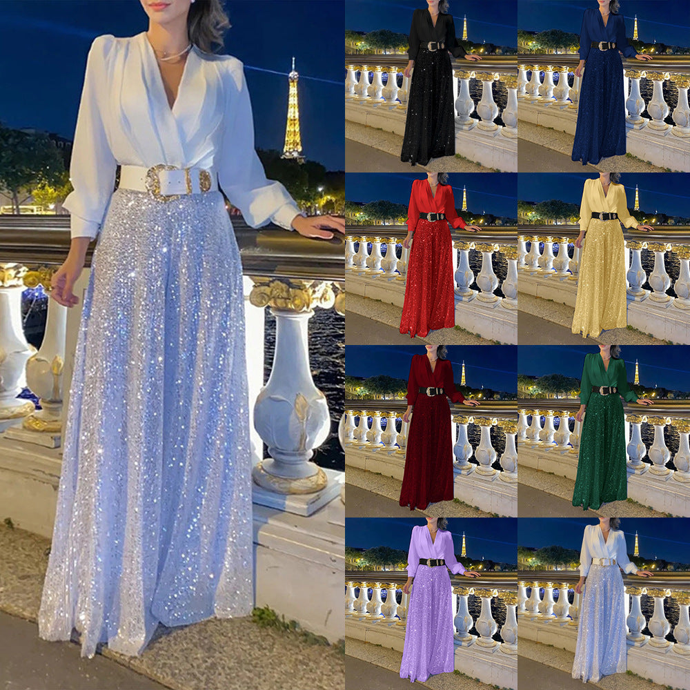 Women Glamorous Evening Dress Lune London