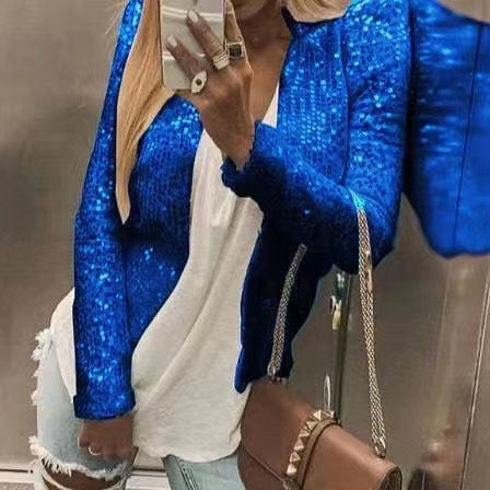 Women's Cardigan with Glitter Effect Lune London