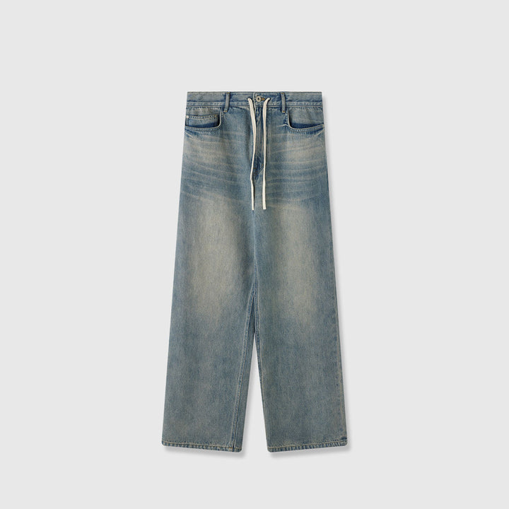 Jeans modernes, larges pour femmes avec taille haute Chic & Stil